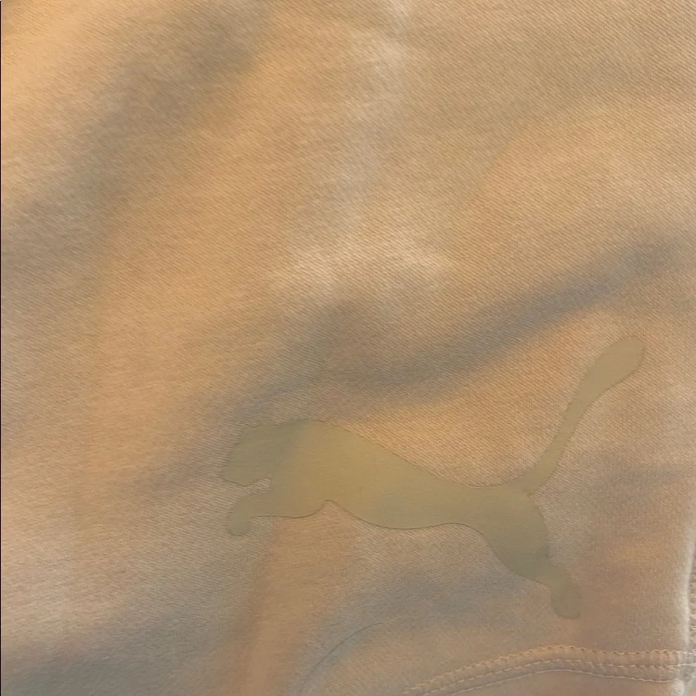 Puma Tan Athletic Shorts Versatile Cotton Blend